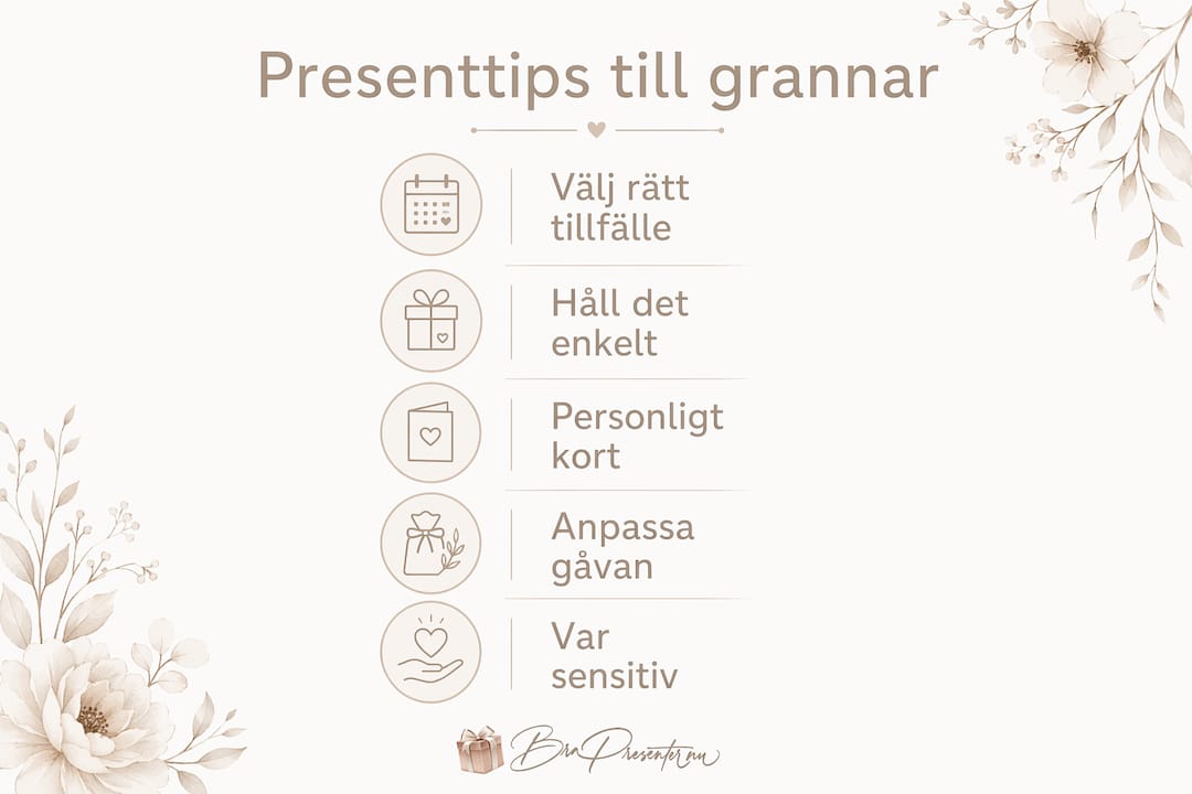 Guide: Så ger du bort en uppskattad present till grannen – steg för steg