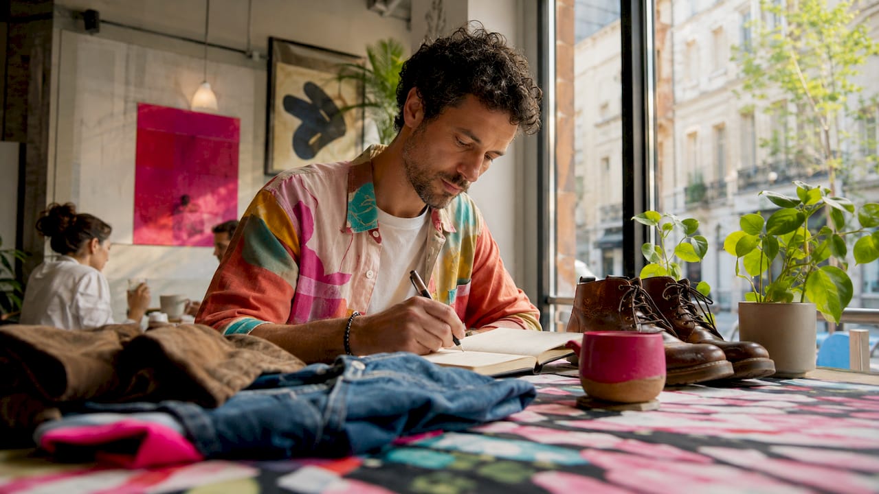 Person tracking clothing usage at home table