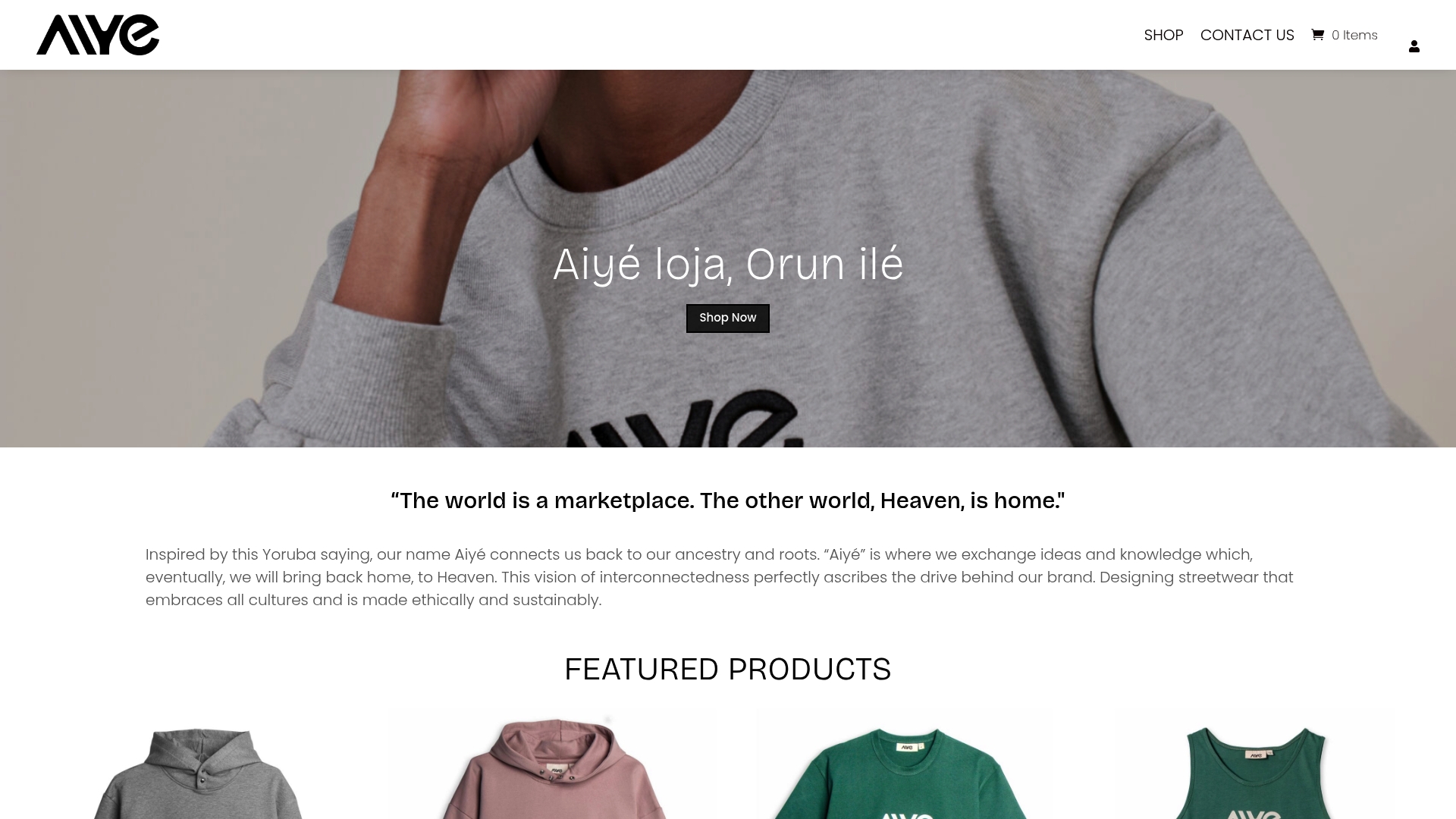 https://aiye-clothing.com