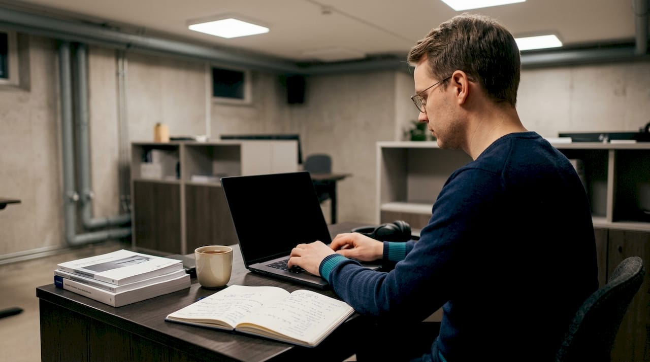 Utvecklare som bygger en AI-integration mot befintliga system