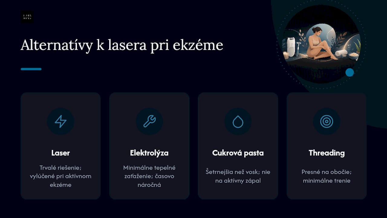 Porovnanie metód odstraňovania chĺpkov pre citlivú pokožku