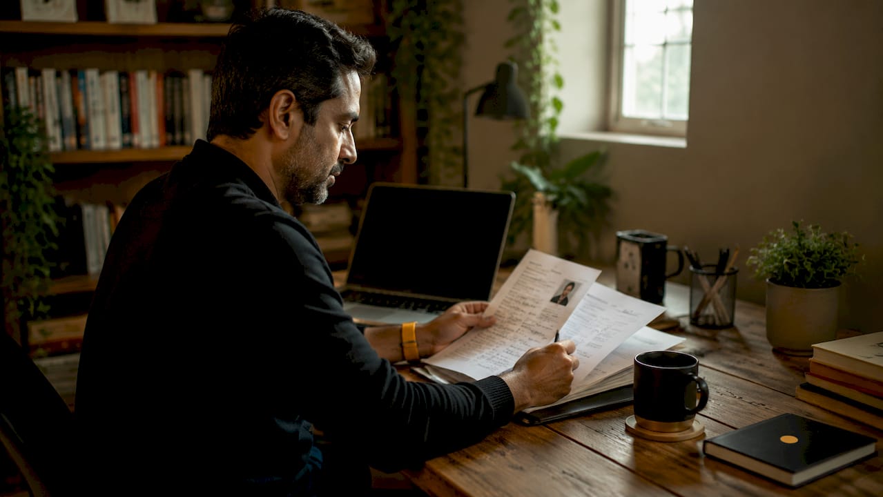 Preparing sales call with prospect research