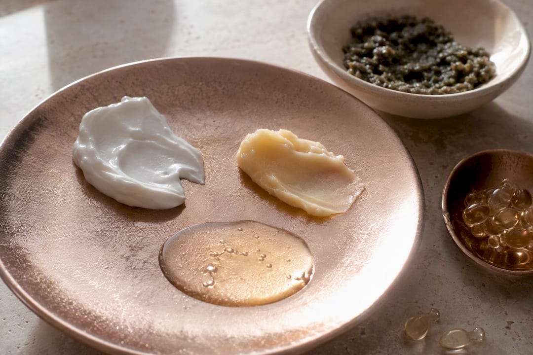 Textures of cold cream, balm, and oil cleansers