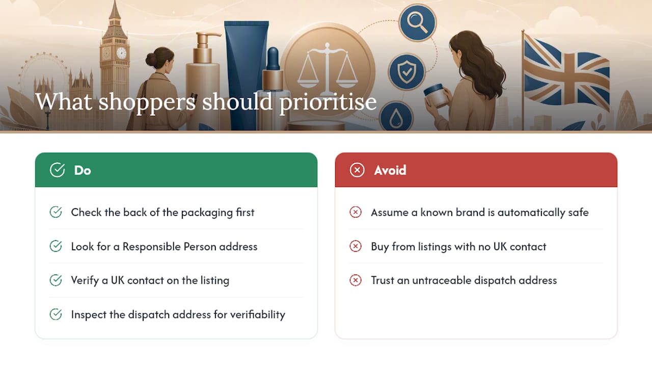What the evidence actually tells shoppers to prioritise — overview diagram