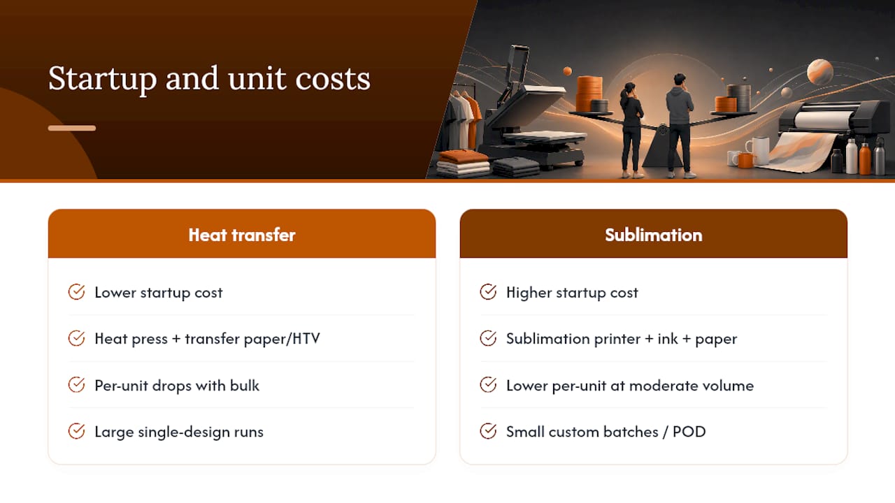 What It Costs to Get Started With Each Method — overview diagram