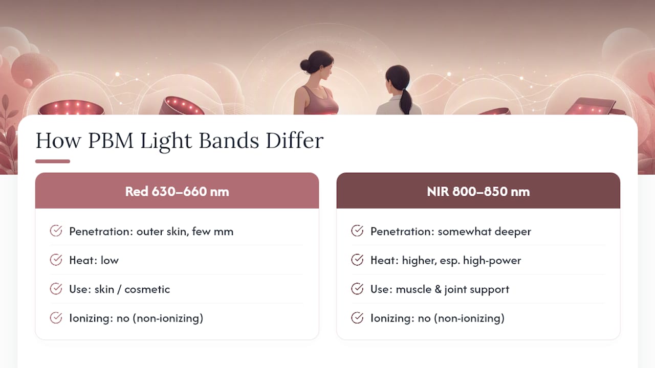How Does Red Light Therapy Actually Work? — overview diagram