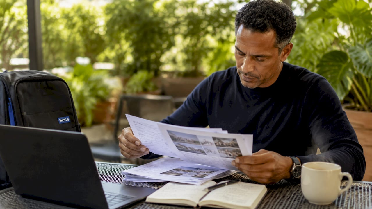 Investor examines property leads and code complaints