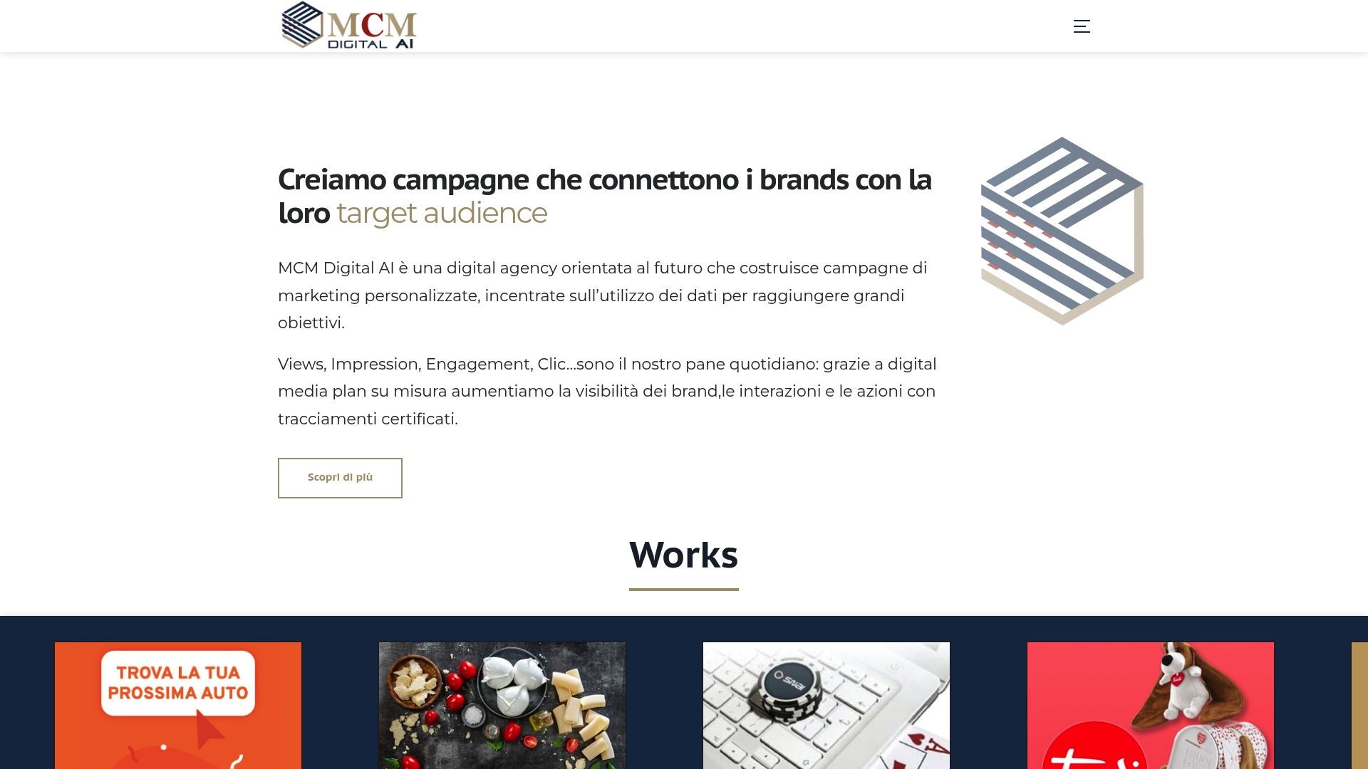 Le 3 migliori agenzie AI-first 2026 3 https://mcmdigitalai.it
