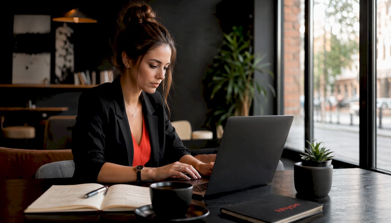 E-commerce crescita vendite in Italia nel 2026: dati e strategie 4 Esperto di marketing, sempre al computer, con una piantina sulla scrivania che non manca mai.