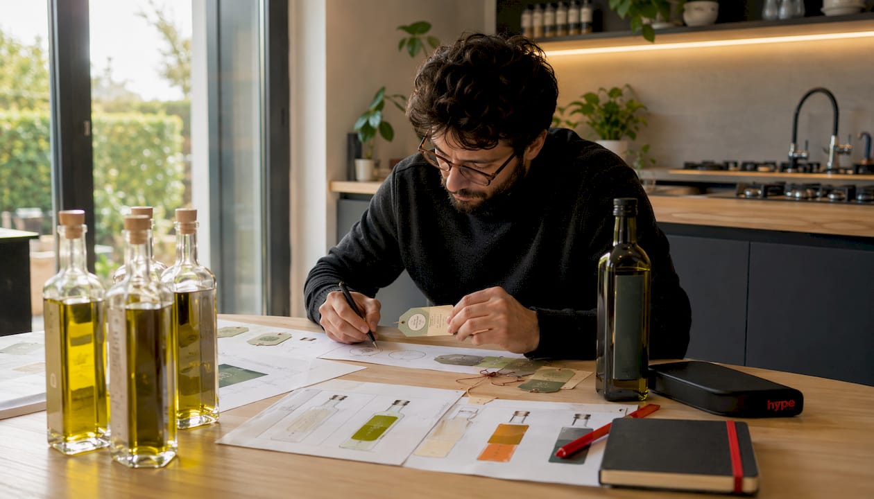 Brand identity per prodotti tipici: guida pratica per PMI 2 Designer di talento scelgono le migliori etichette per l’olio DOP