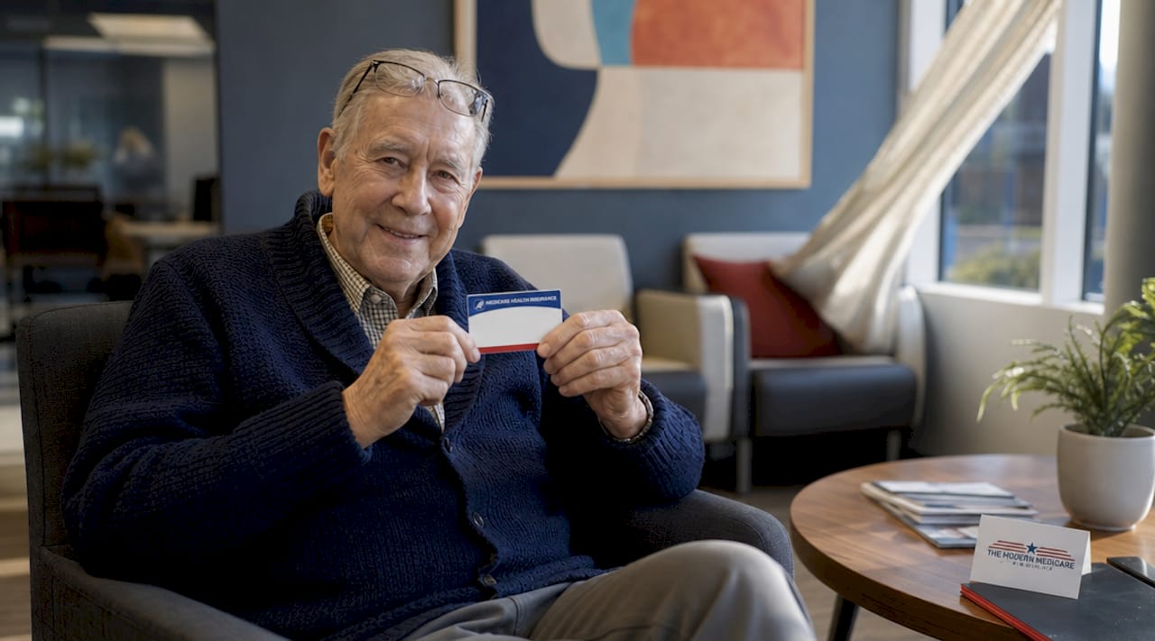 Hands holding Medicare hospital insurance card