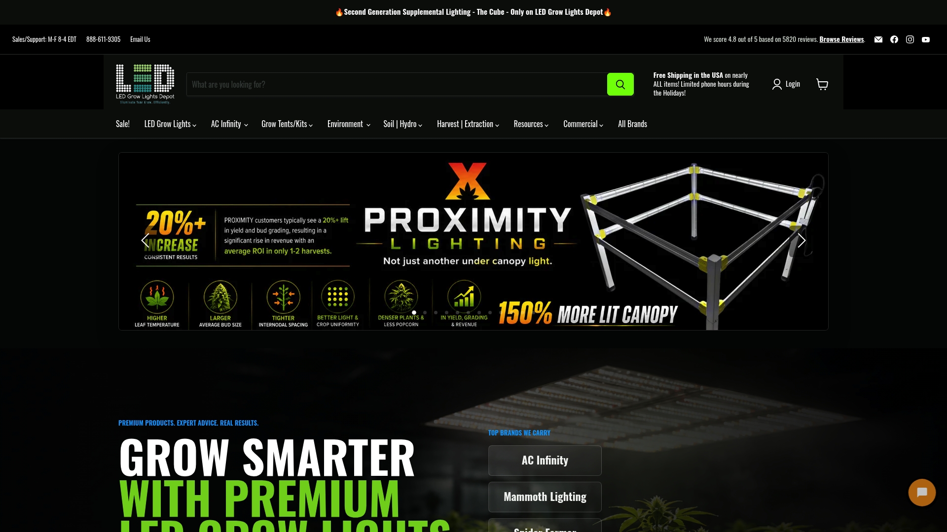 https://ledgrowlightsdepot.com