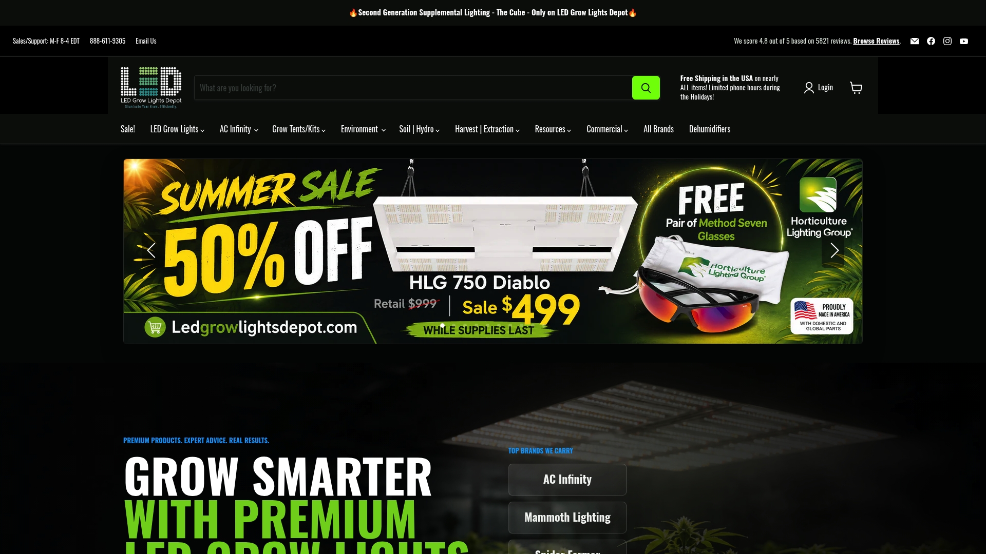https://ledgrowlightsdepot.com