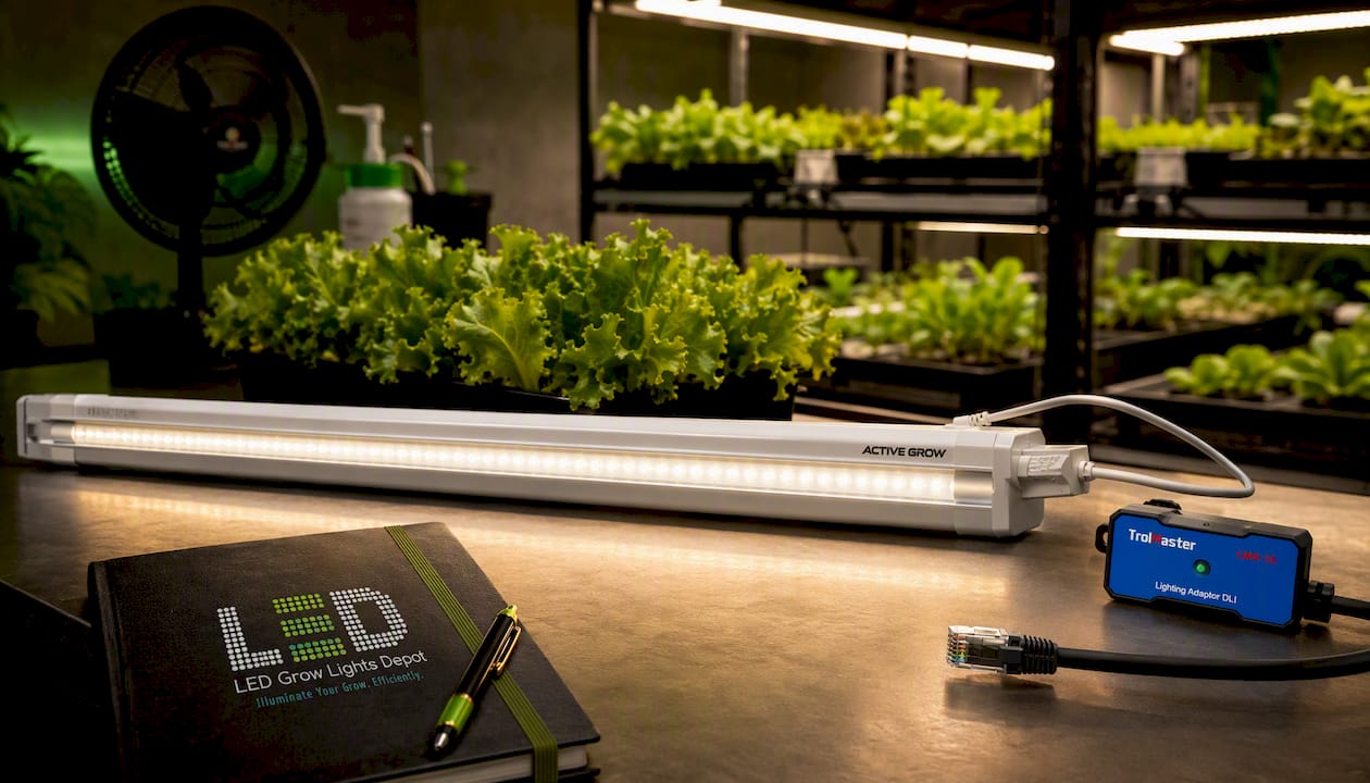 Active Grow Integrated Strip T5 4FT LED Grow Light (54W Eqv.) – Sun White Spectrum