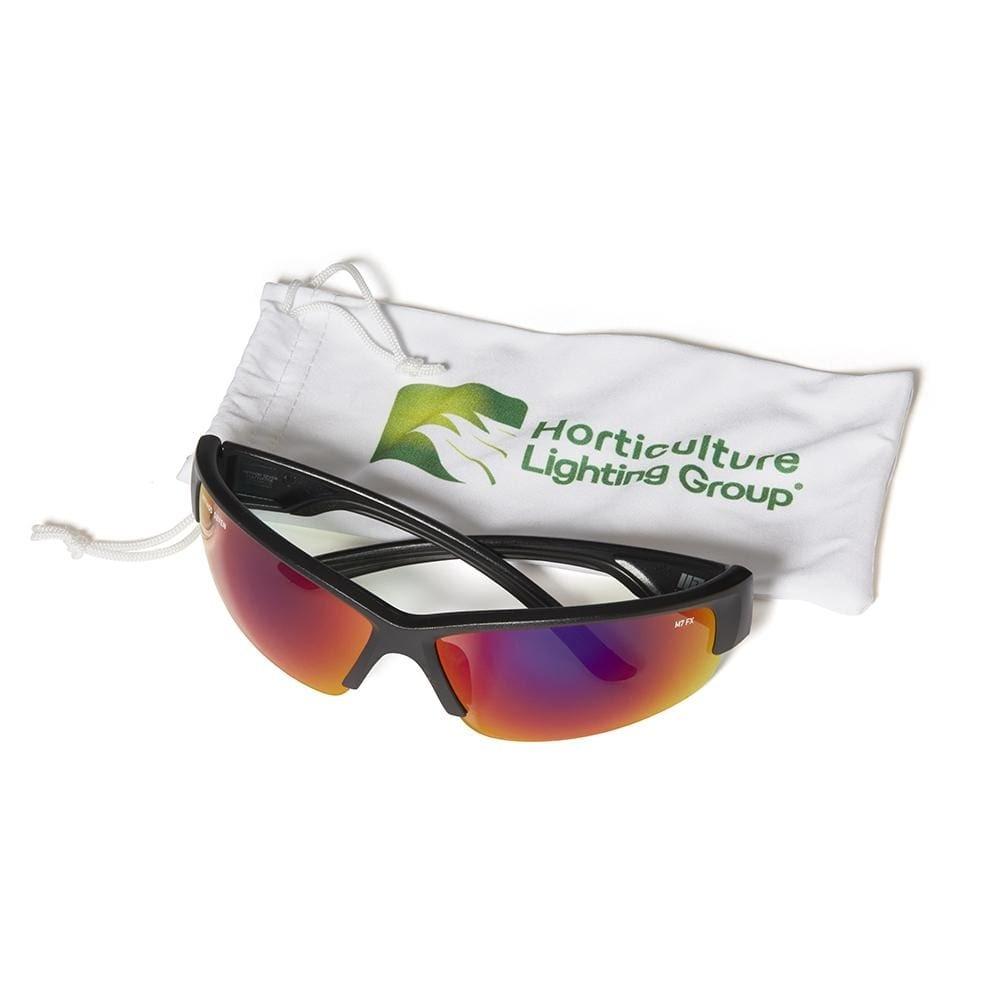 HLG Cultivator FX Glasses | Full-Spectrum Grow Room Protection with FX Lenses, UV & Infrared Block, Impact-Resistant Frame