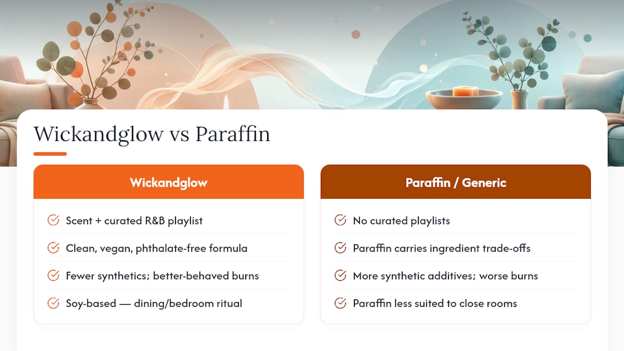 What Wick & Glow Brings to This Comparison — overview diagram