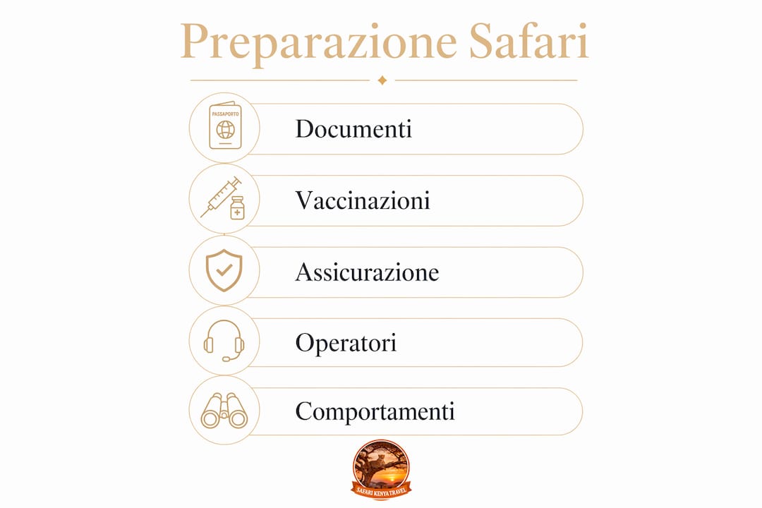 Infografica: tutti i consigli per organizzare un safari in Kenya con la famiglia