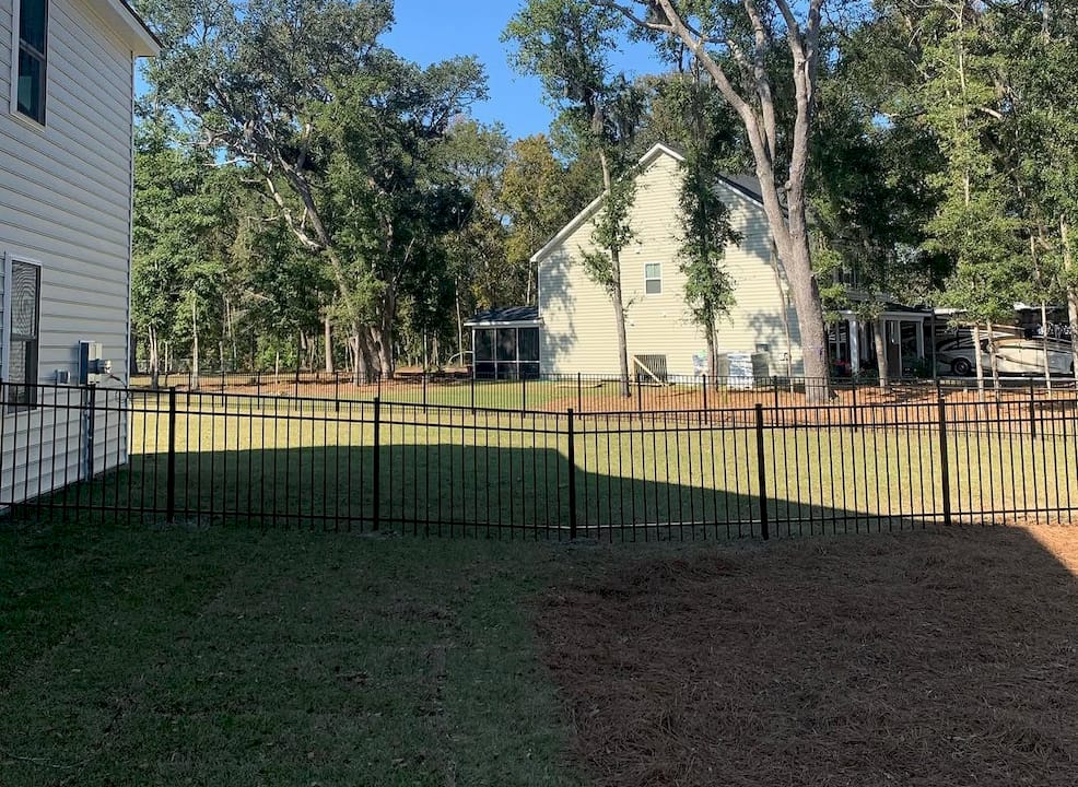 Fence contractor reviewing South Carolina license certificate