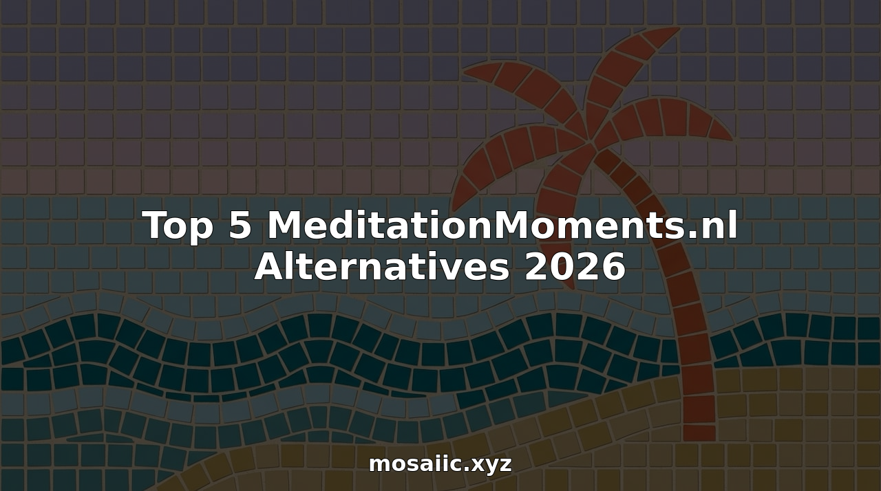 Top 5 MeditationMoments.nl Alternatives 2026