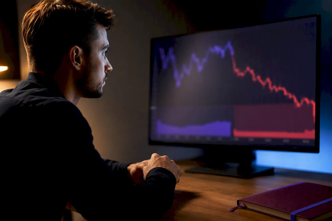 Trader analyzing directional market bias