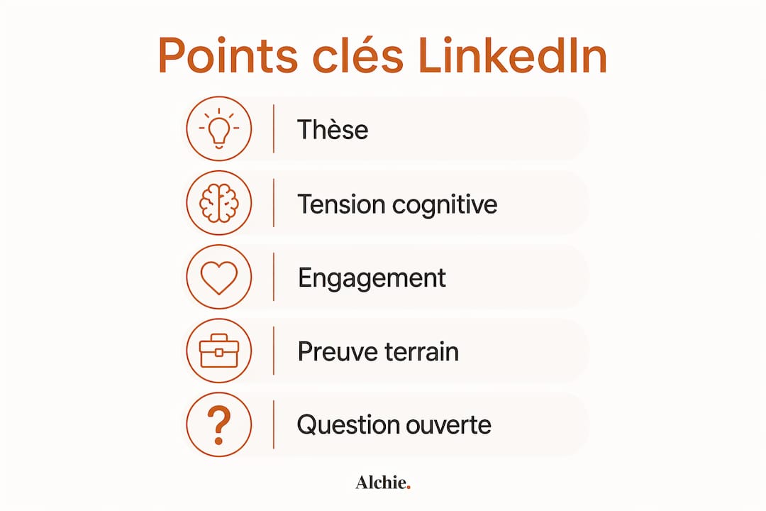 Découvrez en image les grandes étapes pour construire un positionnement unique sur LinkedIn.