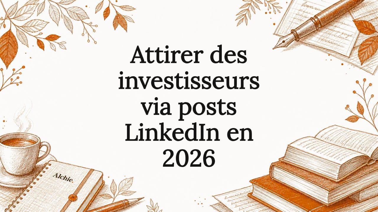 Attirer des investisseurs via posts LinkedIn en 2026