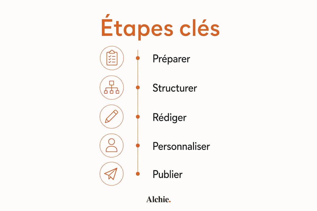 Découvrez en image les étapes incontournables pour créer un post LinkedIn qui capte l’attention et suscite l’engagement.