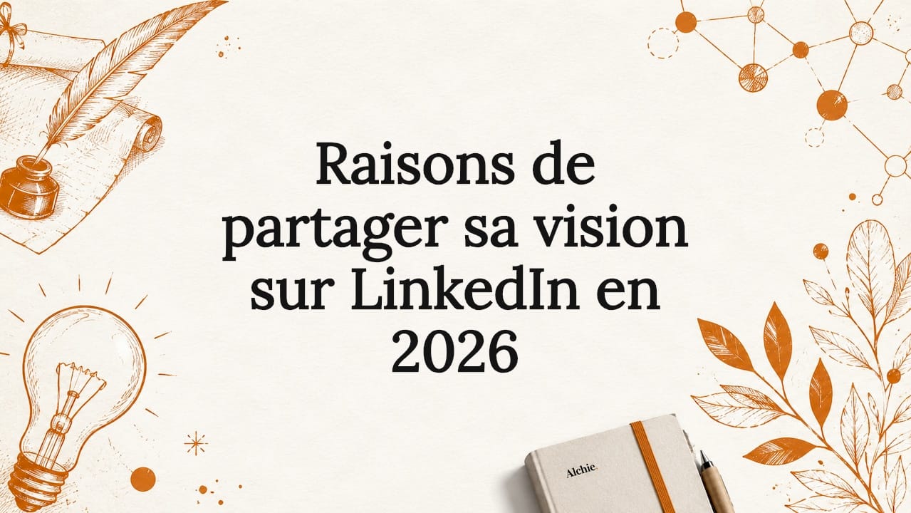 Raisons de partager sa vision sur LinkedIn en 2026