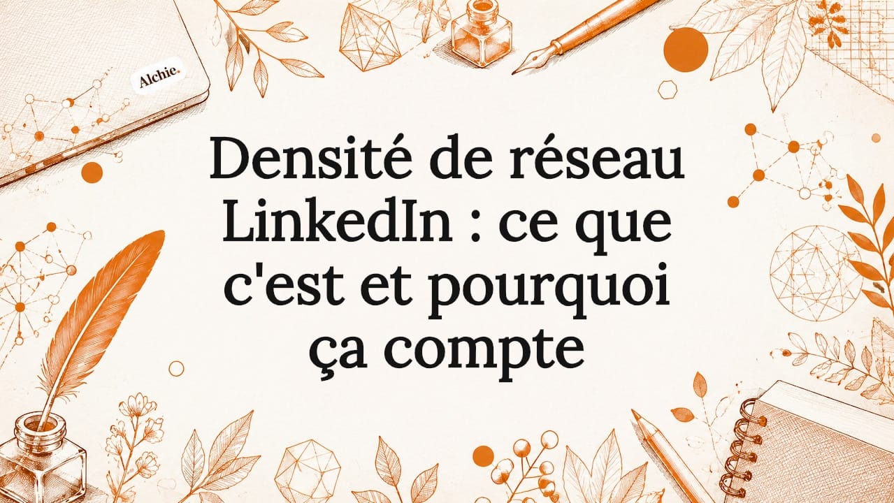 Densité de réseau LinkedIn : ce que c'est et pourquoi ça compte