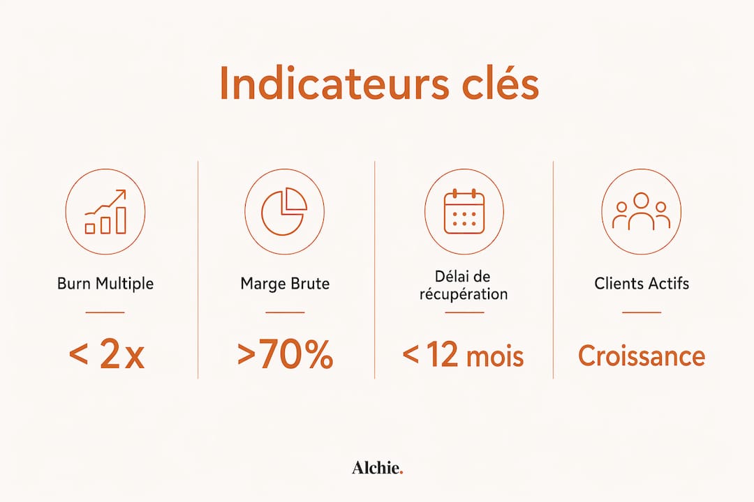 Visuel récapitulatif des principaux indicateurs de performance sur LinkedIn