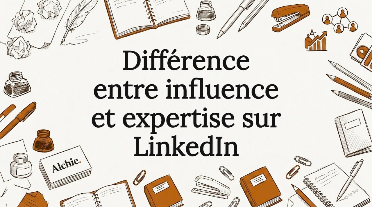 Différence entre influence et expertise sur LinkedIn