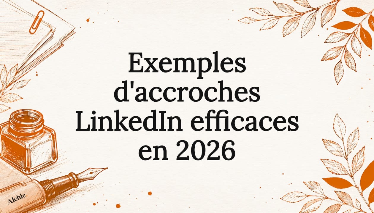 Exemples d'accroches LinkedIn efficaces en 2026