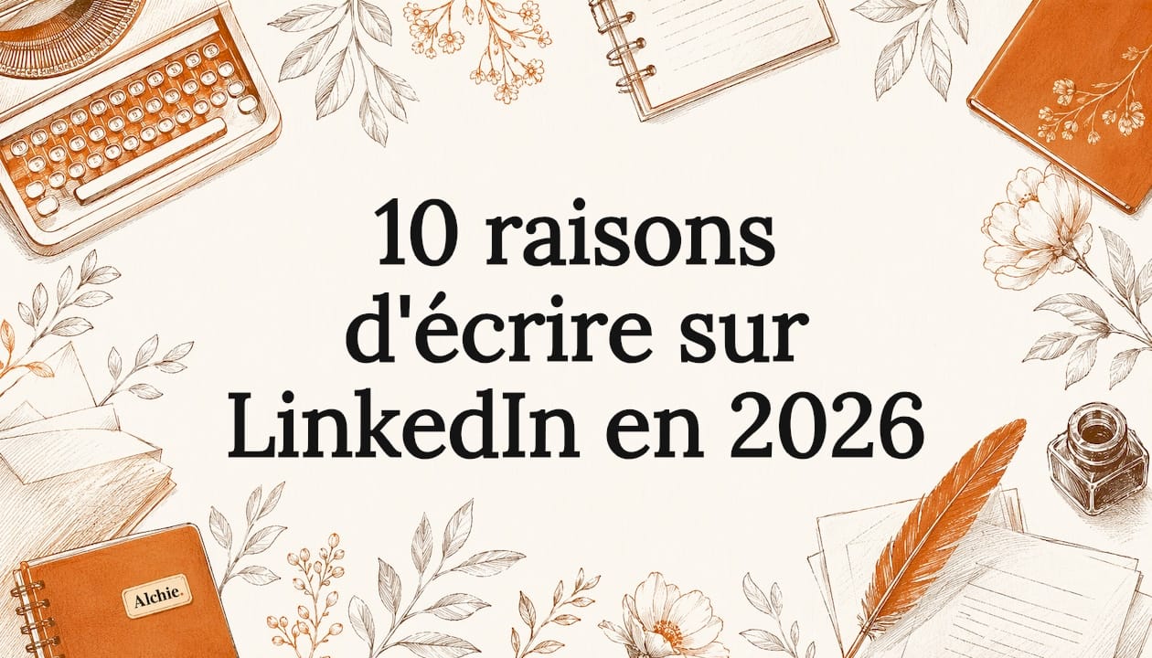 10 raisons d'écrire sur LinkedIn en 2026