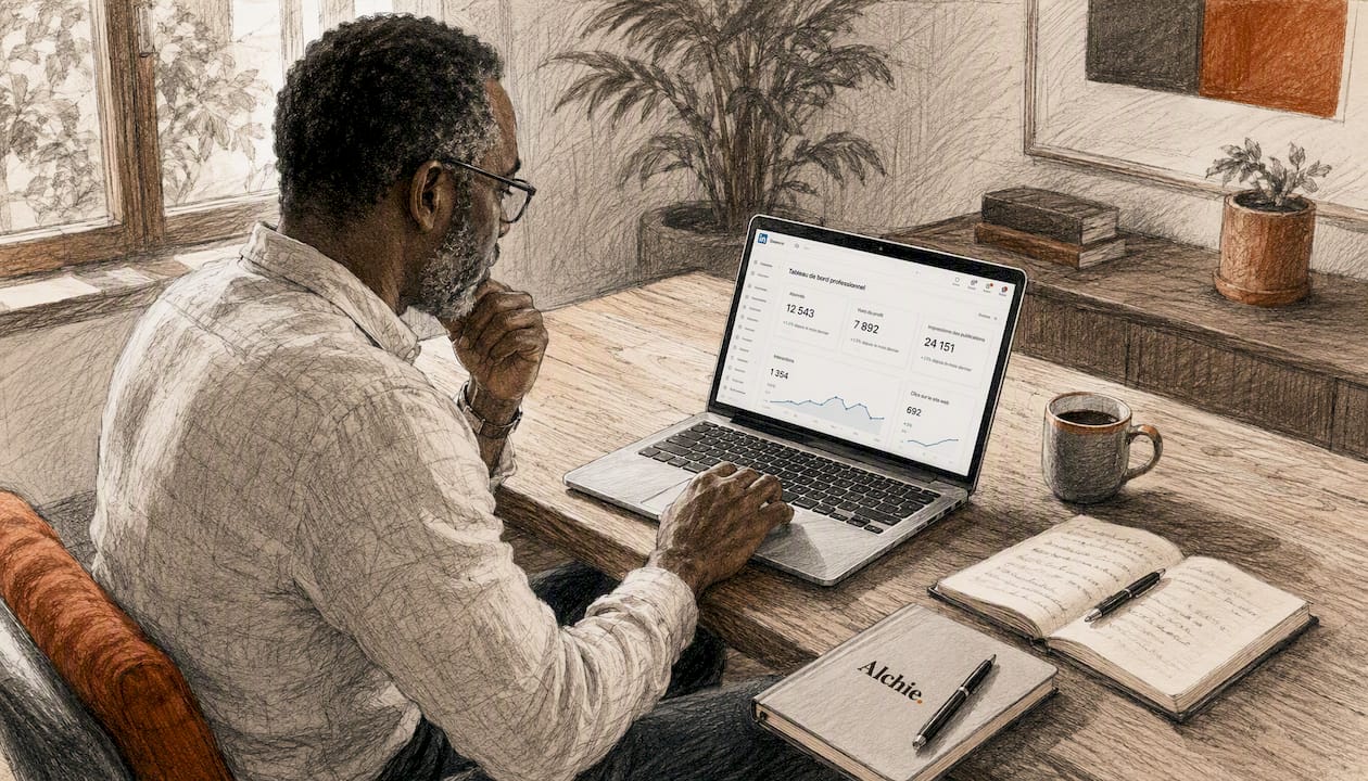Chef d'entreprise en charge de la gestion des abonnements LinkedIn pour sa société