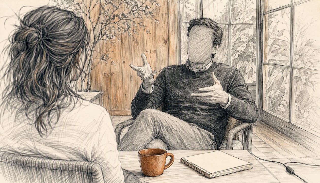 Un consultant partage ses idées et son expérience à travers un entretien axé sur le storytelling.
