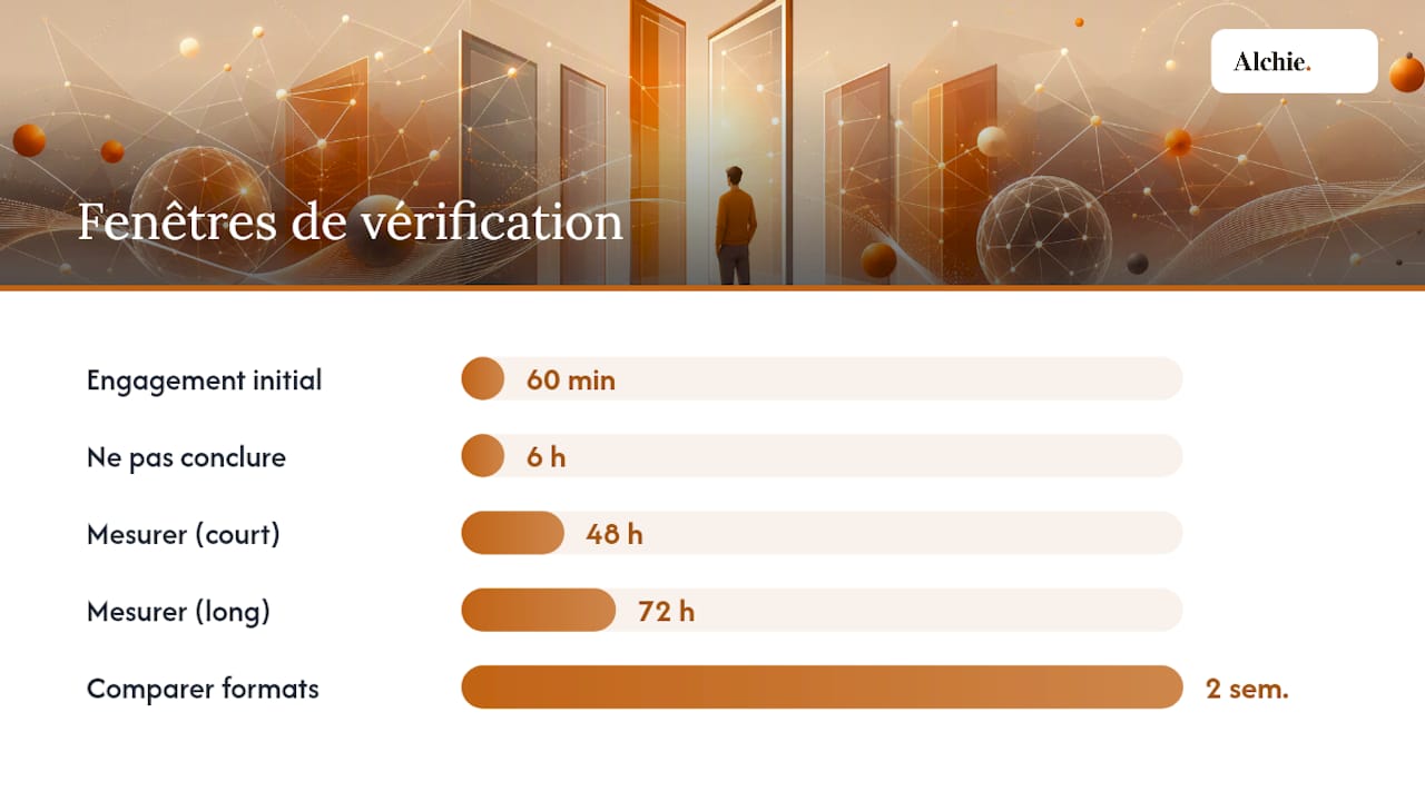 Checklist Alchie : que vérifier quand vos impressions chutent — overview diagram