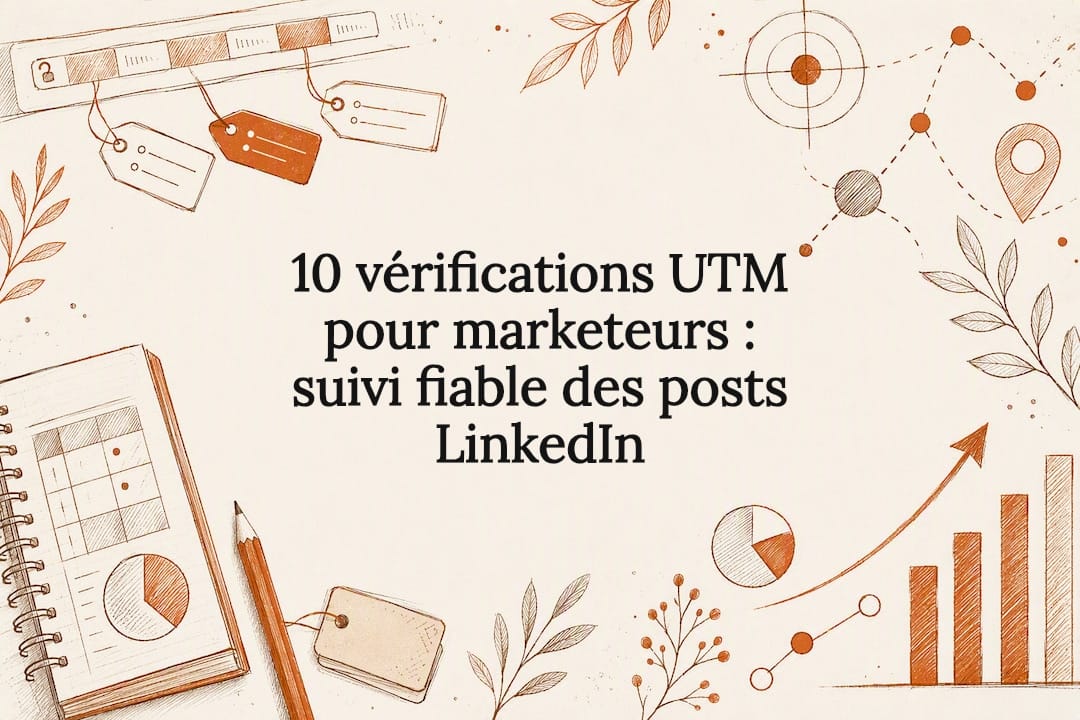 10 vérifications UTM pour marketeurs : suivi fiable des posts LinkedIn