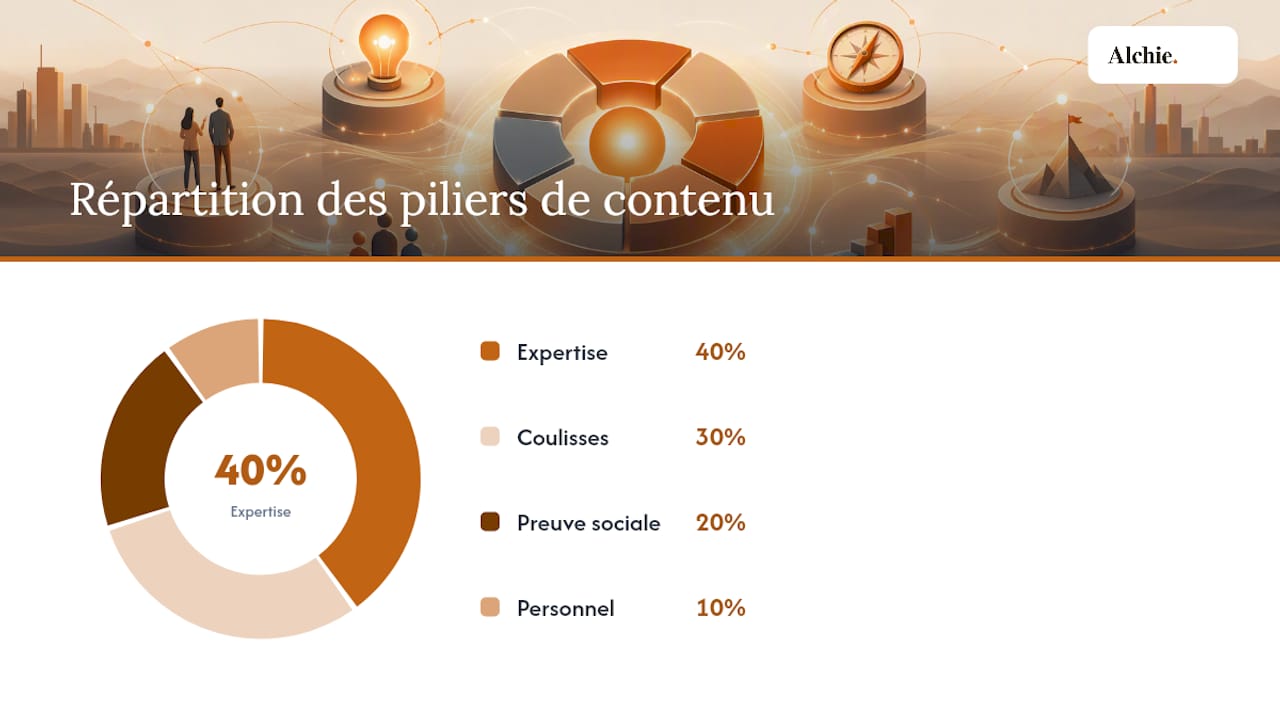 Les quatre piliers du contenu LinkedIn