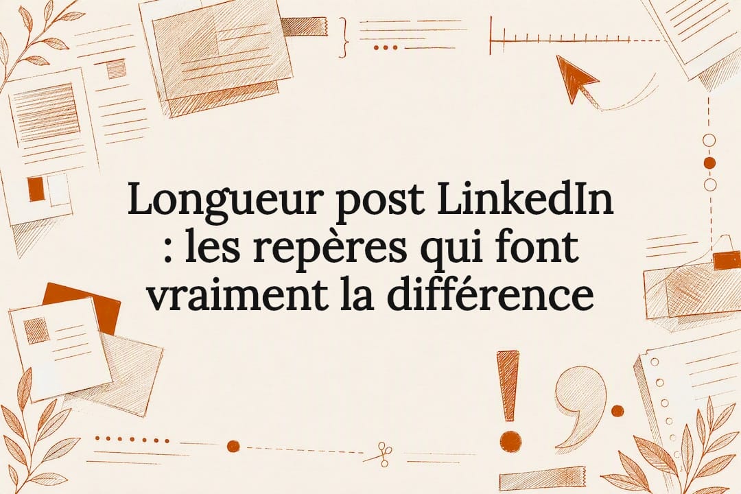 Longueur post LinkedIn : les repères qui font vraiment la différence