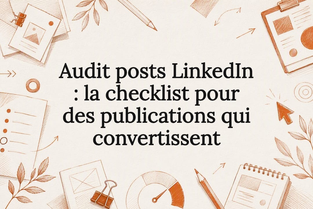 Audit posts LinkedIn : la checklist pour des publications qui convertissent