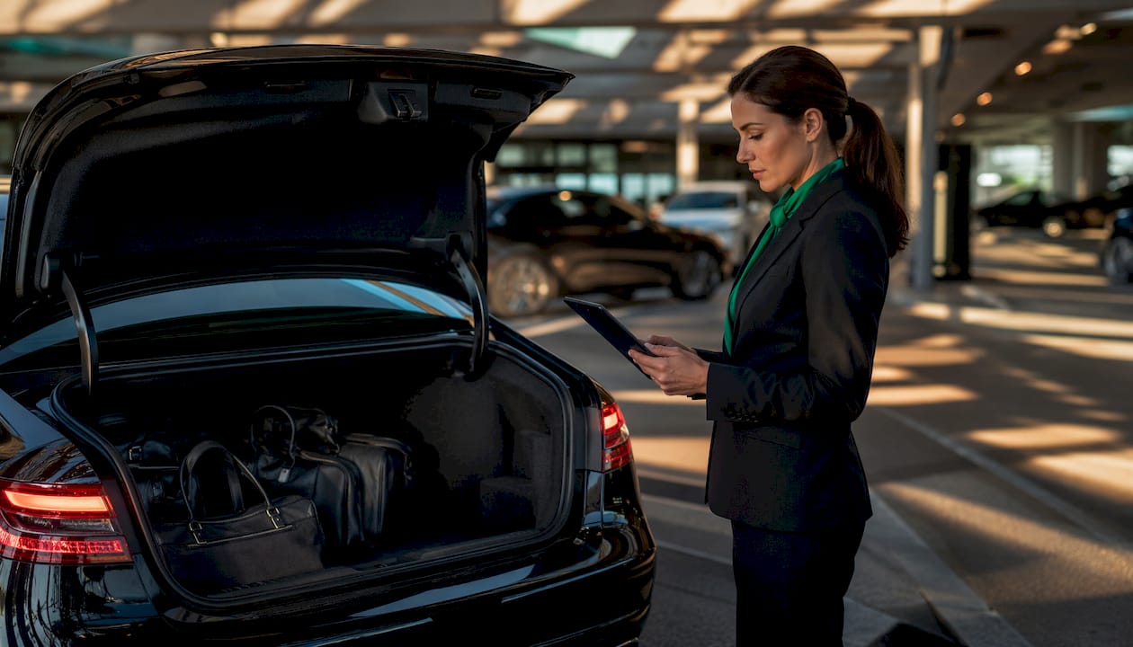 Real Time Flight Tracking Transfer Service for Luxury Travelers