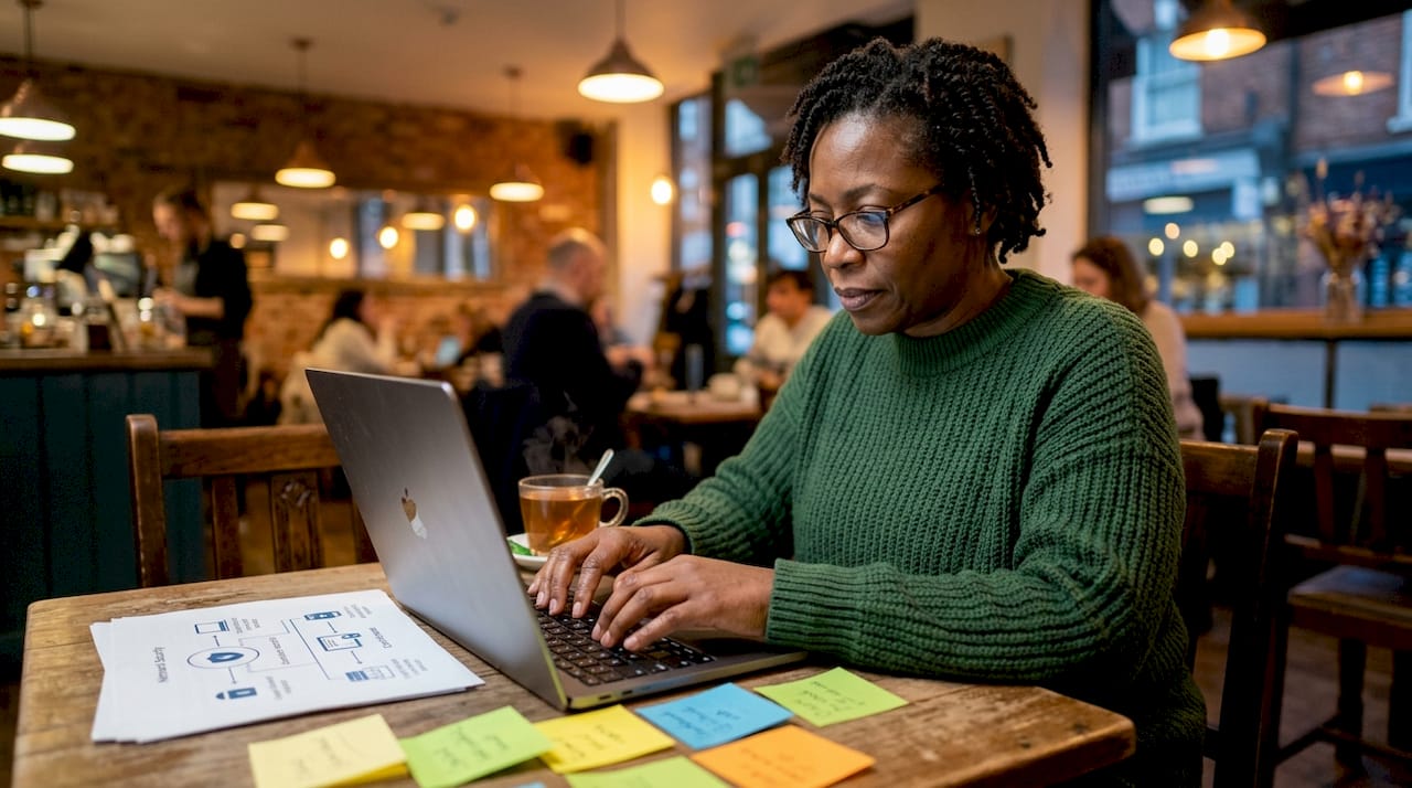 Cybersecurity analyst working on certificate monitoring
