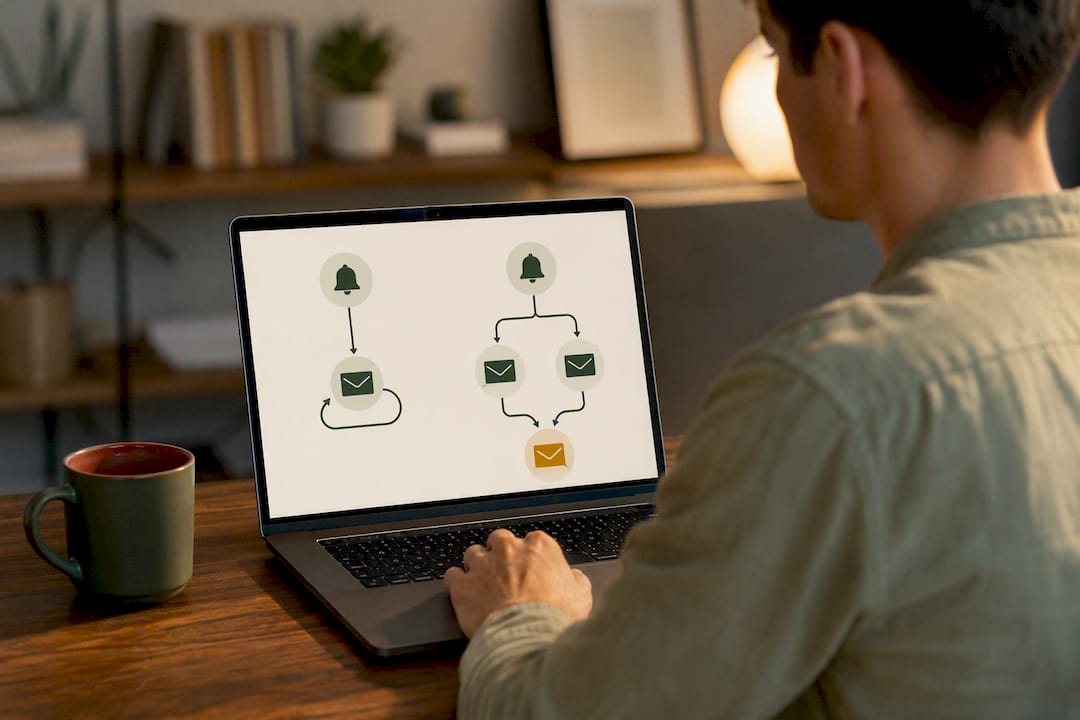 Repeat and parallel alert paths