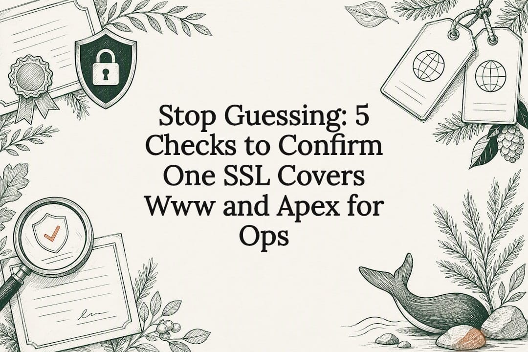 SSL certificate coverage title card