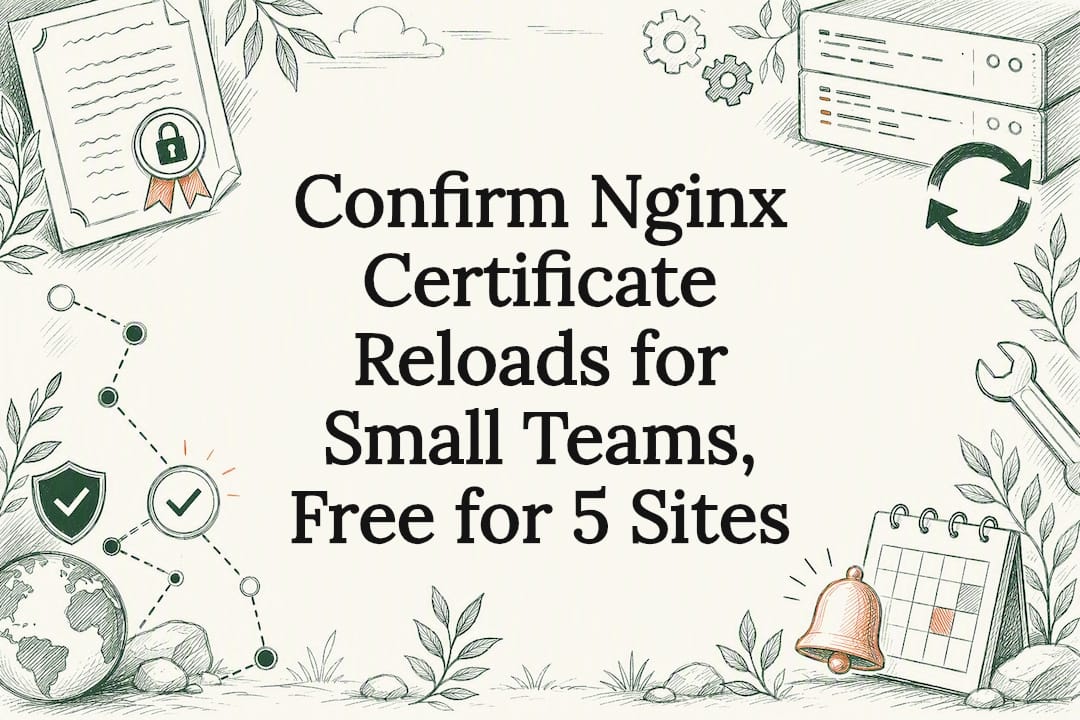 Decorative Nginx certificate reload title card