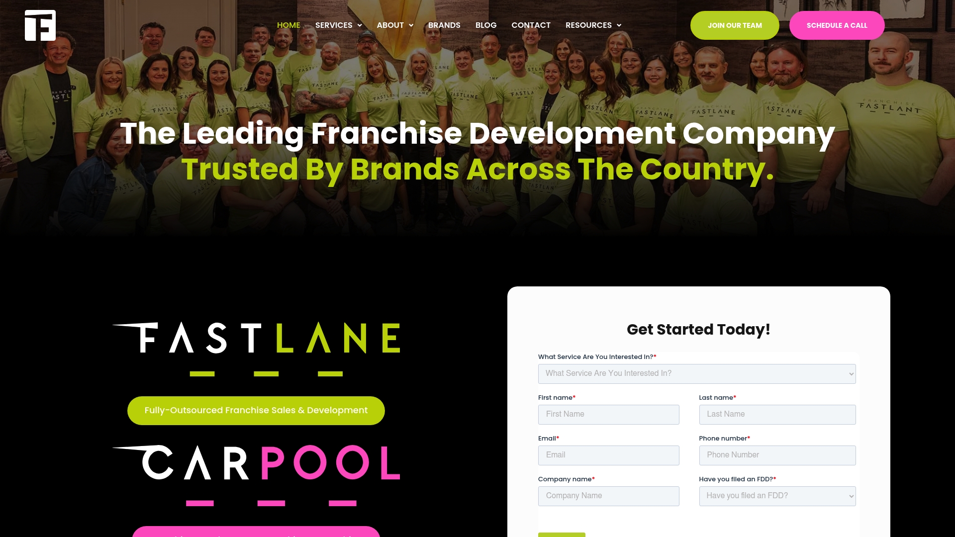 https://franchisefastlane.com