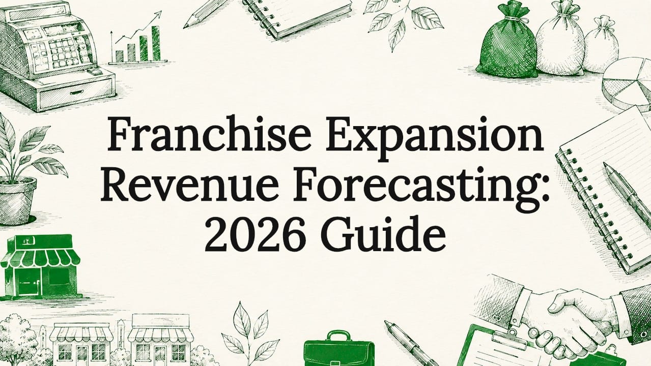 Decorative title card illustration for franchise expansion