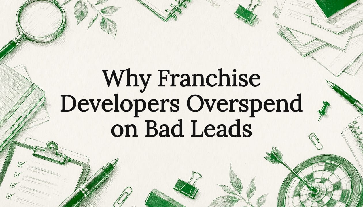Decorative title card illustration for franchise leads article