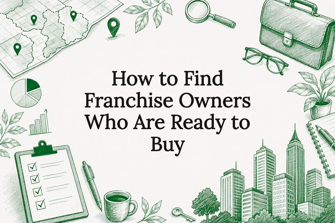 Decorative illustrated title card for franchise ownership article