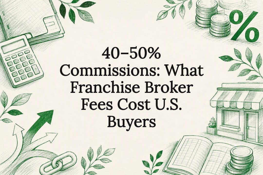 Franchise broker fee title card